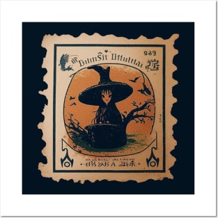 Hocus Pocus 4 Stamp - Postage Stamp Series Posters and Art